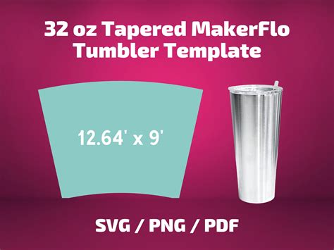 Tapered Tumbler Template